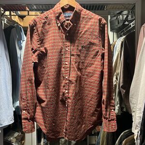 Ralph Lauren Plaid Button down - Red/Green Men’s Large – classic fit